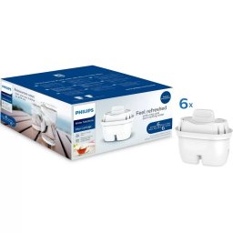 Set 6 Cartuse Filtrante de Apa Philips AWP212/58 Micro Xclean 100L Alb