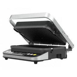 Grill Electric AENO AEG0005 3-In-1 2000W Display LED 6 Programe Automate Depliere 180grade Inox