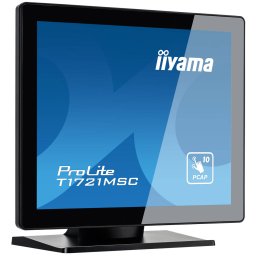 Monitor Iiyama T1721MSC-B2 17inch PCAP/1280X1024 250CD/M 1000:1 5MS Negru