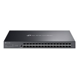 Switch TP-Link 32-Port 10 Ge Sfp+ L2+ Managed 32 X 10 G Sfp+ Slots Negru