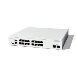 Switch Cisco Catalyst 1300 16-PORT GE 2X1G/SFP Alb