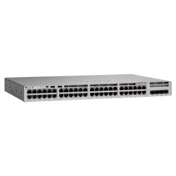Switch Cisco Catalyst 9200L 48-port PoE+ 4Ã1G Network Essentials Gri