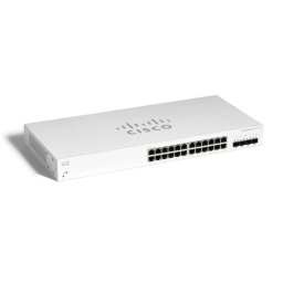 Switch Cisco CBS220 Smart 24-PORT GE 4X10G/SFP+ Alb