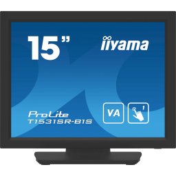 Monitor Iiyama T1531SR-B1S 15inch Resistive Touch/1024 X768 300 Cd/m Va Panel Speak Negru