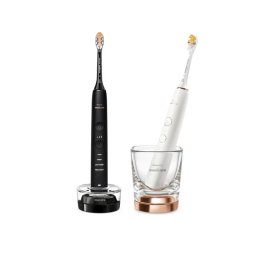 Set 2 Periute Sonice Philips Sonicare Diamond Clean 9000 (HX9914/69) Negru/Alb