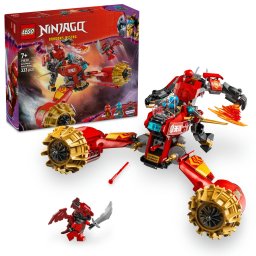 LEGO Vehiculul-robot zburator al lui Kai Numar piese 333 Varsta 7 + ani