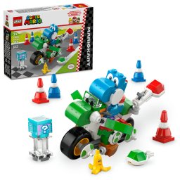 LEGO Mario Kartâ¢ â Yoshi Bike Numar piese 133 Varsta 7 + ani