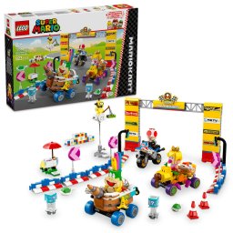 LEGO Mario Kartâ¢ â Set Baby Peach si Grand Prix Numar piese 823 Varsta 8 + ani