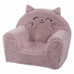 Fotoliu Din Burete Bubaba Cozy Kitty Pentru Copii 9luni - 5ani Roz