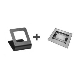Suport de Perete / Masa Vogel`s PTA3103 + Carcasa Siguranta TabLock PTS2010 Pentru Tablete 9-10Inch Negru/Argintiu