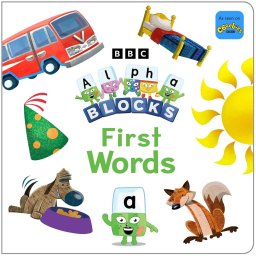 Carticica pentru Copii Alphablocks Primele Cuvinte in Limba Engleza 3 Ani+ Multicolor