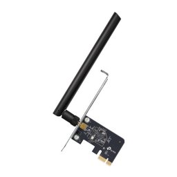 Adaptor Wireless TP-Link Archer T2E AC600 Dual Band PCI-Ex 2.4GHz / 5GHz 600Mbps Antena Externa Negru