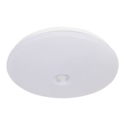 Plafoniera Virone ASTERIA CL/2XE27R-9 Diametru 33CM Senzor de Miscare 2xE27 Max. 2x60W IP44 Metal/Plastic Alb