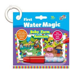 Prima Mea Carticica Water Magic GALT Animalutele De La Ferma Multicolor