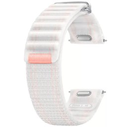 Curea Smartwatch Samsung ET-SVL29SPEGWW Pentru Galaxy 7 Fabric Band XS Roz/Alb