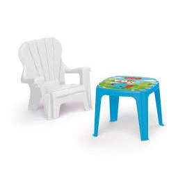 Set De Joaca Fisher-Price Masa Cu Scaun Alb/Albastru