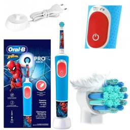Periuta de Dinti Electrica Oral-B Kids Spiderman Vitality Pro 103 KiS Blue