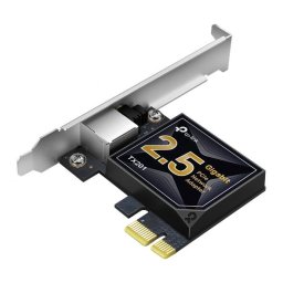 Placa de Retea TP-Link TX201 PCI-E Port RJ-45 2500Mbps Negru/Argintiu