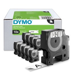 Banda de Etichete Dymo 19mm x 7m Black White