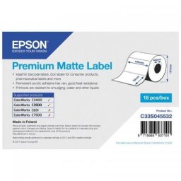 Banda Etichete Epson Premium Matte 102mmx76mm 650 C3500 C3400