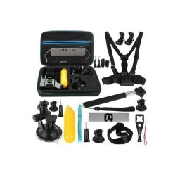 Kit Accesorii PULUZ PKT11 20in1 pentru Camere Video de Actiune 20 Piese