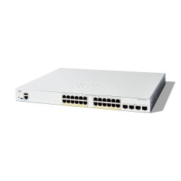 Switch Cisco Catalyst 1300 24-PORT GE FULL/POE 4X10G SFP+ Alb