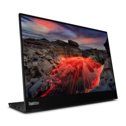 Monitor Lenovo ThinkVision M14t Gen 2 LED 14inch Touchscreen Negru