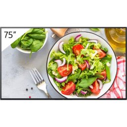 Display Profesional Sony Bravia Digital Signage FW-75BZ35L 75Inch Ultra HD 4K Negru