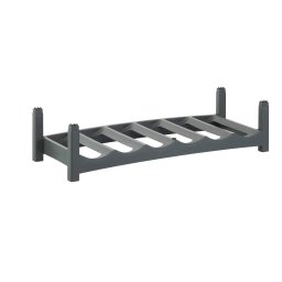 Suport pentru 6 Sticle de Vin Rotho Vario Wine Rack Plastic 600x220x140MM Antracit
