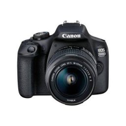 Aparat Foto DSRL Canon EOS 2000D (2728C002) 24.1MP EF-S 18-55MM III Negru