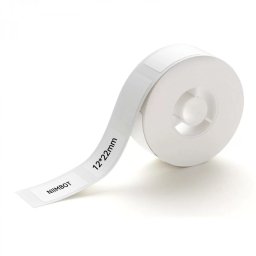Banda Etichete Termice NiiMbot 12x22 MM pentru Imprimantele Niimbot Seria D 260 Bucati Alb