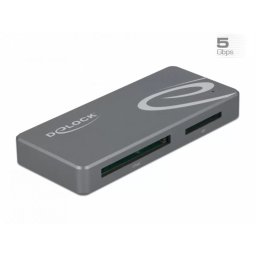 Cititor de Carduri Delock USB-C pentru CFast / SD + HUB
