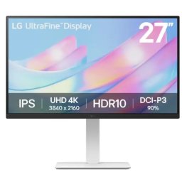 Monitor LED LG UltraFineâ¢ 27US550-W 27Inch IPS 4K UHD HDR10 Pivot Alb