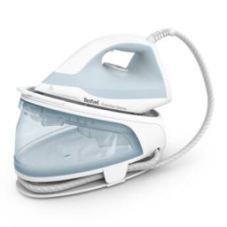 Statie de Calcat cu Abur Tefal Express Optimal SV4210E0 1.3L Talpa Ceramic Xpress Glide 2200W Alb/Albastru Deschis