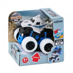 Camion Off-Road MomKi (1819-20A) Varsta 3 Ani+ Alb/Albastru/Negru