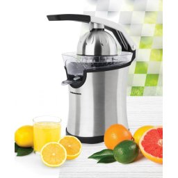 Storcator de Citrice Heinner HCP-160SS 2 Conuri Filtru Inox 160W Inox/Negru