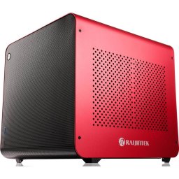Carcasa RAIJINTEK METIS EVO RED ALS Mini ITX Rosu/Negru