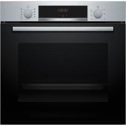 Cuptor Electric Incorporabil Bosch Seria 4 HBA534ES3 71L Afisaj LED 7 Functii EcoClean Direct 60CM Inox/Negru