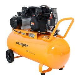 Air 32C100 compresor aer 100L 10bar 324L/min monofazat angrenare Stager curea