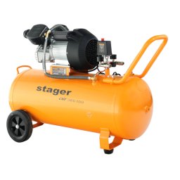 Air 36D100 compresor aer 100L 10bar 356L/min monofazat angrenare Stager directa