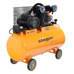Air 60C200 compresor aer 200L 10bar 600L/min trifazat angrenare Stager curea