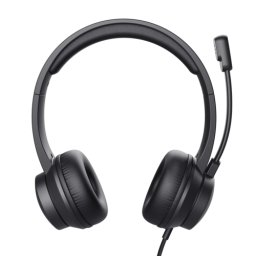 Casti Cu Microfon Trust Ayda PC Cu Fir Jack 3.5mm Difuzor 40mm Negru