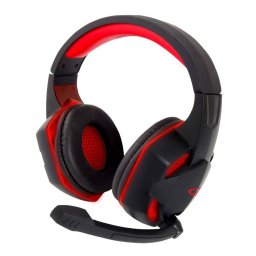 Casti Gaming cu Fir Esperanza Blackbird EGH400 Stereo cu Microfon Cablu 2M Negru/Rosu