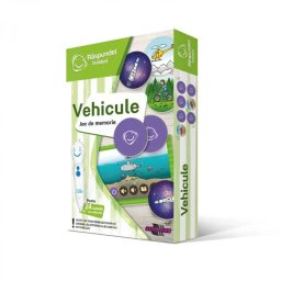 Joc de Memorie Raspundel Istetel Vehicule 3 - 7 Ani