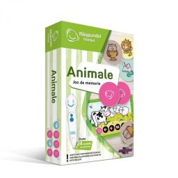 Joc de Memorie Raspundel Istetel Animale 3 - 7 Ani