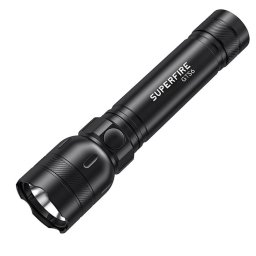 Lanterna Superfire GTS6 360lm USB-C IP44 360lm 8200K Negru