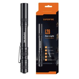 Lanterna Superfire L28 121lm IP52 5W Negru