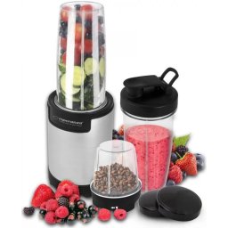Blender Esperanza Nutri Bomb EKM030 9in1 900W Argintiu/Negru