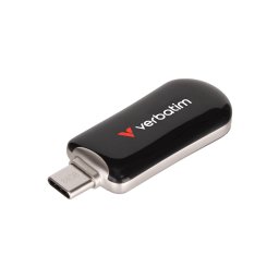 USB Flash Drive Verbatim Plectra 128GB USB-C 3.2 Gen 1 Negru