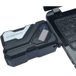 Cooler Laptop Gaming Esperanza Norte EGC103 Negru/Argintiu